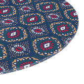 Planche À Découper Allure aztèque : Élégance tribale striée (Coin)
