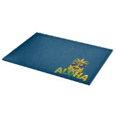 Planche À Découper Aloha Pineapple Collection Turquoise de découpe (Coin)