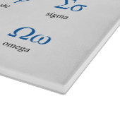 Planche À Découper Alphabet grec (Coin)