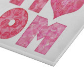 Planche À Découper Alphabet heureux de maman du jour de mère (Coin)