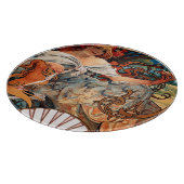Planche À Découper Alphonse Mucha Biscuits Lefevre Utile Speckled De (Coin)