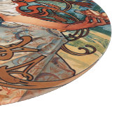 Planche À Découper Alphonse Mucha Biscuits Lefevre Utile Speckled De (Coin)