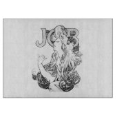 Planche À Découper Alphonse Mucha JOB ISOGS (Devant)
