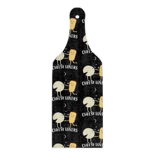 Planche À Découper Amateurs De Fromage Et Connaisseur (Devant)