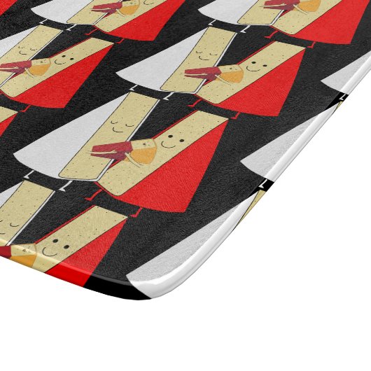 Planche À Découper Amateurs De Vins Et De Fromages (Coin)