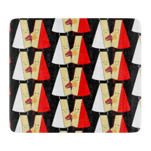 Planche À Découper Amateurs De Vins Et De Fromages