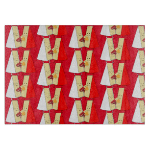 Planche À Découper Amateurs De Vins Et De Fromages