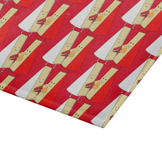 Planche À Découper Amateurs De Vins Et De Fromages (Coin)