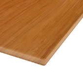 Planche À Découper Amber Bamboo Grain (Coin)