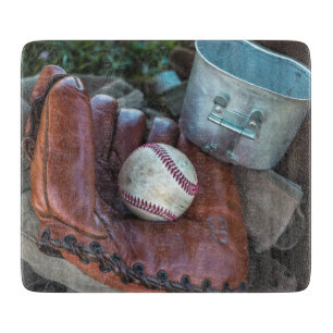 Planche À Découper Amer de baseball vintage Mit et de baseball Ball