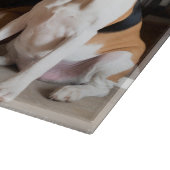 Planche À Découper American English Foxhound Freplace Noël (Coin)