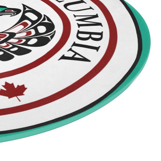 Planche À Découper Amérindien Noir Haida Art Thunderbird (Coin)