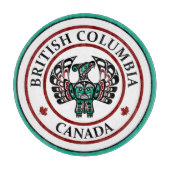 Planche À Découper Amérindien Noir Haida Art Thunderbird (Devant)