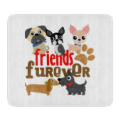 Planche À Découper Amis Chiens Furever Chiens Chiens Chiens Chiens Ch (Devant)