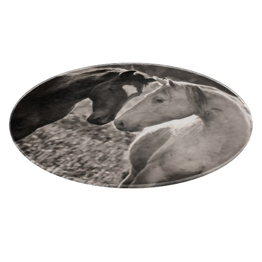 Planche À Découper Amour de cheval (Coin)