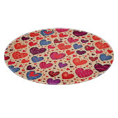 Planche À Découper Amour sans couture Coeur Motif Art (Coin)