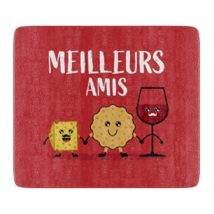 Planche À Découper Amoureux de fromage français Cutting Board