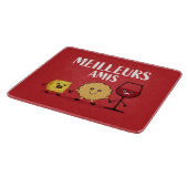 Planche À Découper Amoureux de fromage français Cutting Board (Coin)
