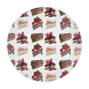 Planche À Découper Amoureux de gâteaux mignons motif de desserts orig