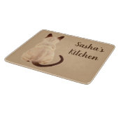 Planche À Découper Amoureux des chats siamois Kitty de Sasha semblant (Coin)