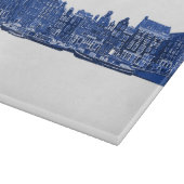 Planche À Découper Amsterdam en style Delft bleu (Coin)