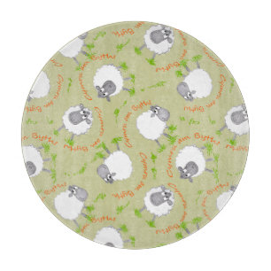 Planche À Découper Amusants Moutons gallois, Wales Forever Cutboard