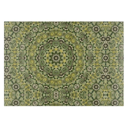 Planche À Découper Amusez-vous avec le vert citron (Devant)