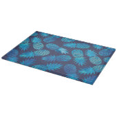 Planche À Découper Ananas Blue Tie Dye (Coin)