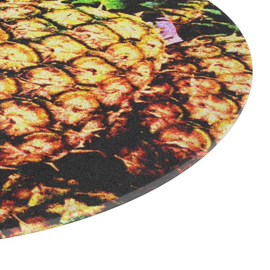 Planche À Découper "Ananas" Jolie photo. Commandez dès maintenant  (Coin)