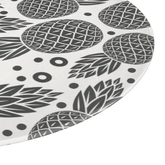 Planche À Découper Ananas monochrome (Coin)