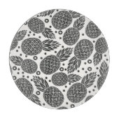 Planche À Découper Ananas monochrome (Devant)