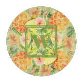 Planche À Découper Ananas Monogrammes (Devant)
