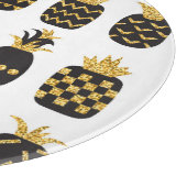 Planche À Découper Ananas noirs : Ensemble texturé unique (Coin)