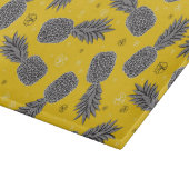 Planche À Découper Ananas Sur Or (Coin)
