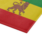 Planche À Découper Ancien drapeau éthiopien (Coin)