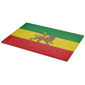 Planche À Découper Ancien drapeau éthiopien (Coin)