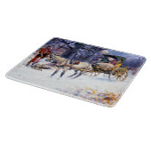 Planche À Découper Ancien Noël en Nouvelle-Angleterre (par Charles Ru (Coin)