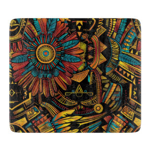 Planche À Découper Ancien Sapphire "Aztec Dream" Carte de préparation