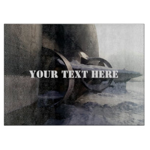 Planche À Découper Ancien sous-marin