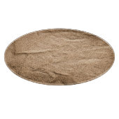 Planche À Découper Ancien tissu brun : arrière - plan texturé. (Coin)