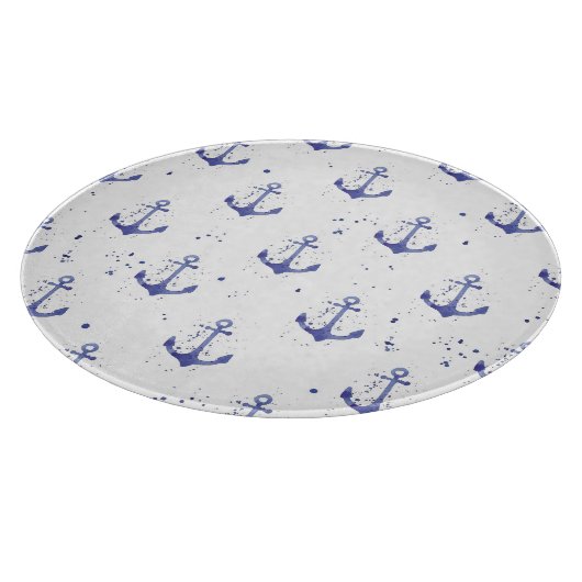 Planche À Découper Ancre d'aquarelle Motif 2 (Coin)