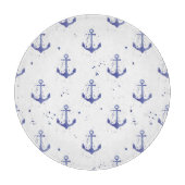 Planche À Découper Ancre d'aquarelle Motif 2 (Devant)