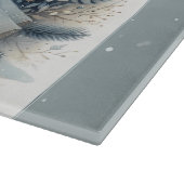 Planche À Découper Ange céleste d'hiver Lanterne de paix (Coin)