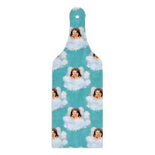 Planche À Découper Angel dans les nuages 2-CUTTING BOARD PADDLE