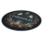 Planche À Découper anges de Noël Emmanuel (Coin)