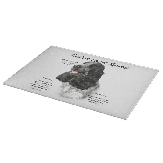 Planche À Découper Anglais Cocker Spaniel Cutting Board (Coin)