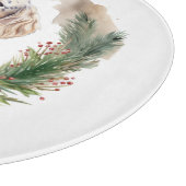 Planche À Découper Anglais Setter Christmas Wreath Festive Pup (Coin)