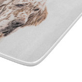 Planche À Découper Anglais Setter Orange Belton Peinture Chien Art (Coin)