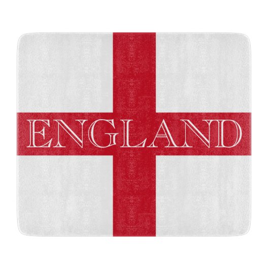 Planche À Découper Angleterre sur le drapeau anglais cbt (Devant)