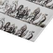 Planche À Découper Animal Cute Art Unicorn Elephant Lion Zoo (Coin)